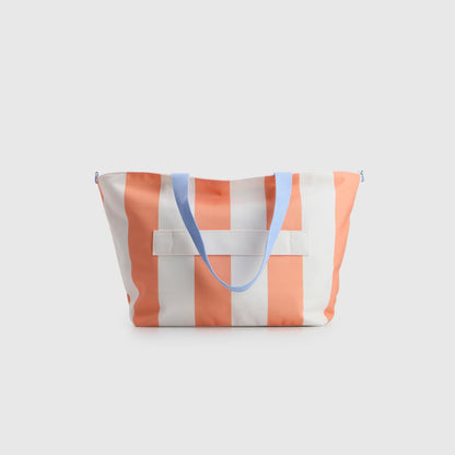 Striped Rivelle Beach Tote