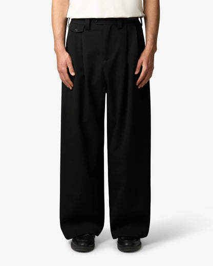 Torren Pleated Loose-Fit Pants