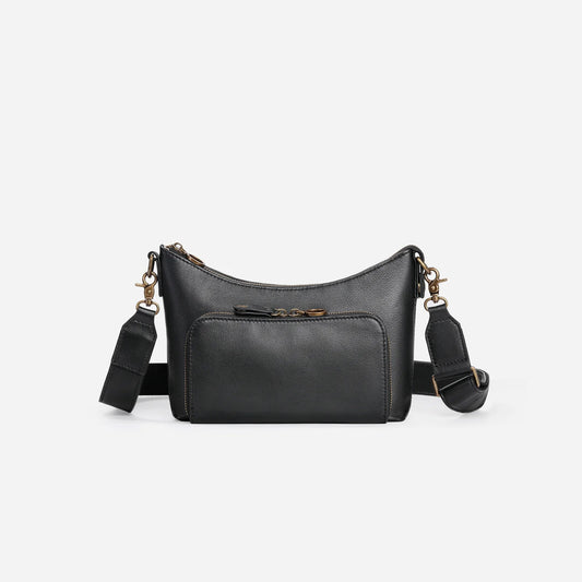 Avery Leather Crossbody Bag