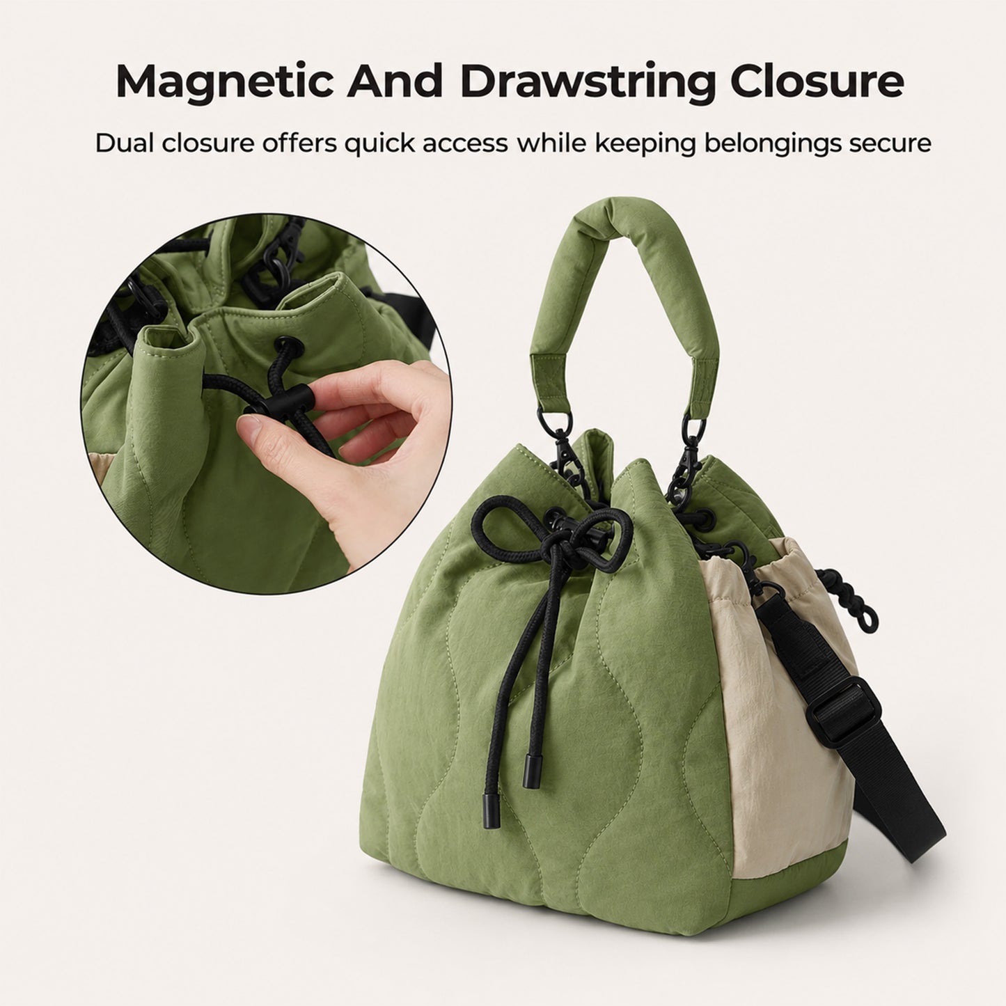 The Drift Bucket Bag