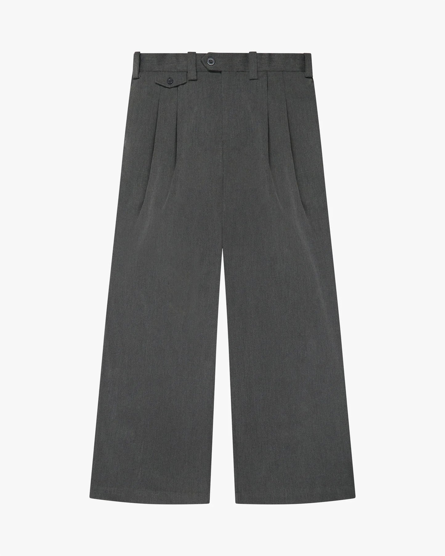 Torren Pleated Loose-Fit Pants