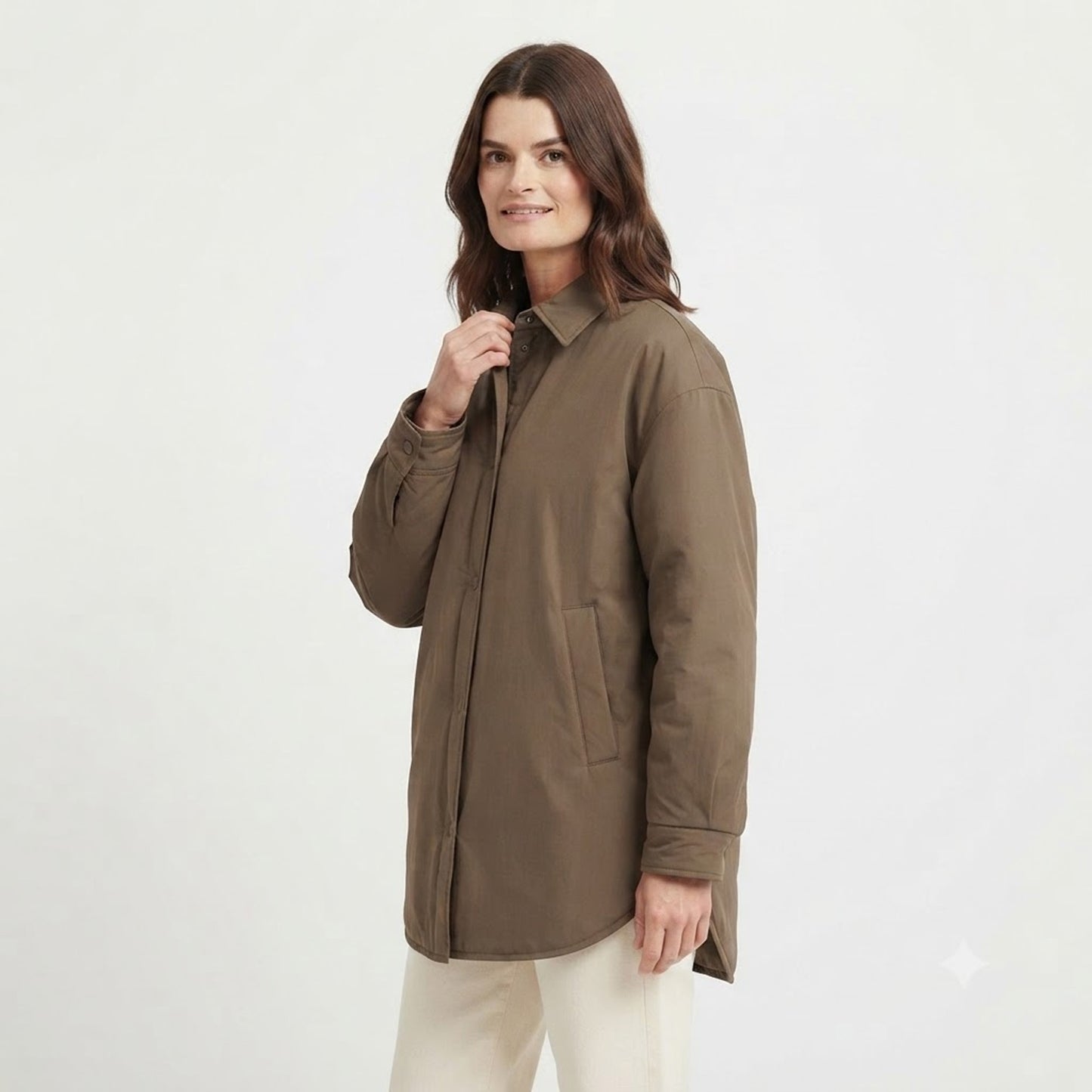 Vesk Major Brown Overshirt