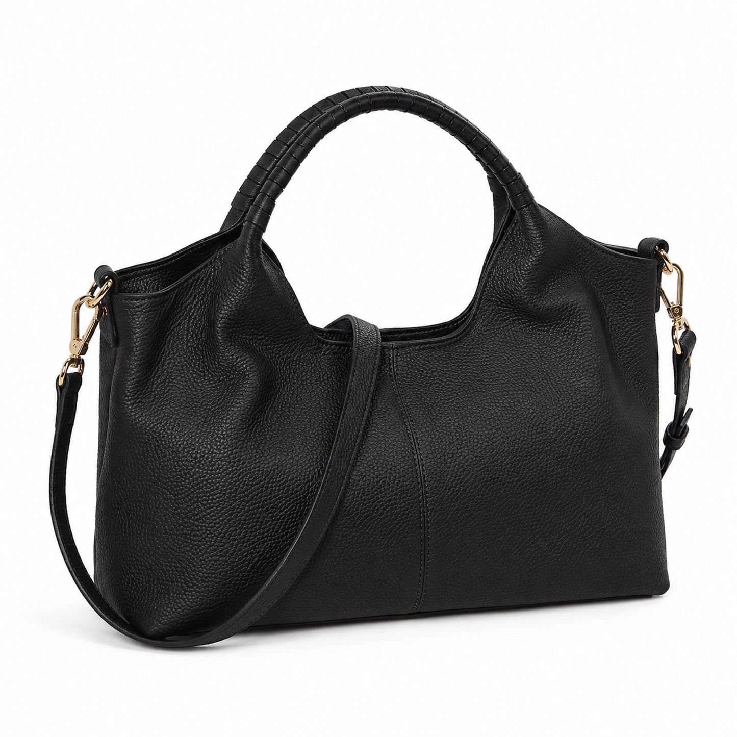 Estley Genuine Leather Satchel Tote