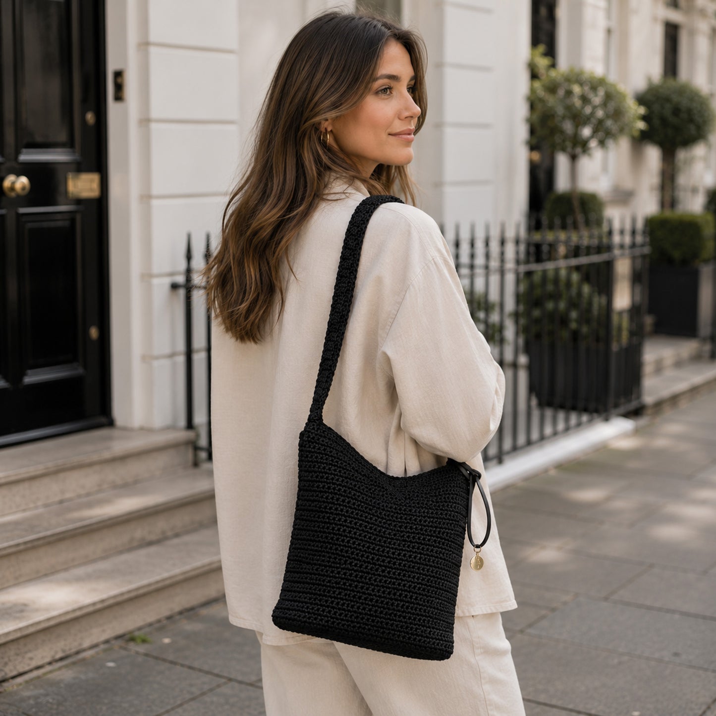 Juniper Crochet Crossbody Bag