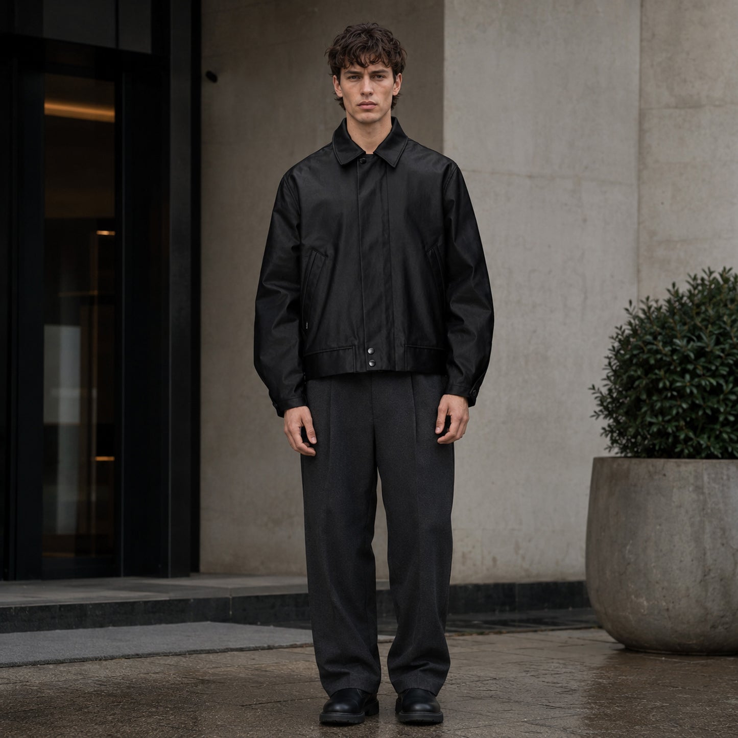 Wrenley Heavy Woven Overshirt