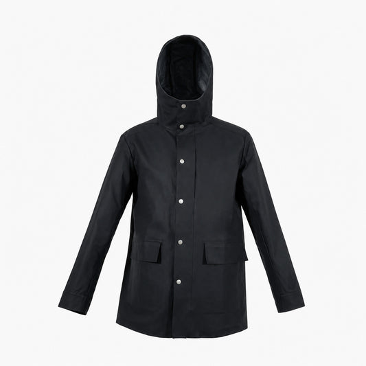 Ansel All Weather Black Coat