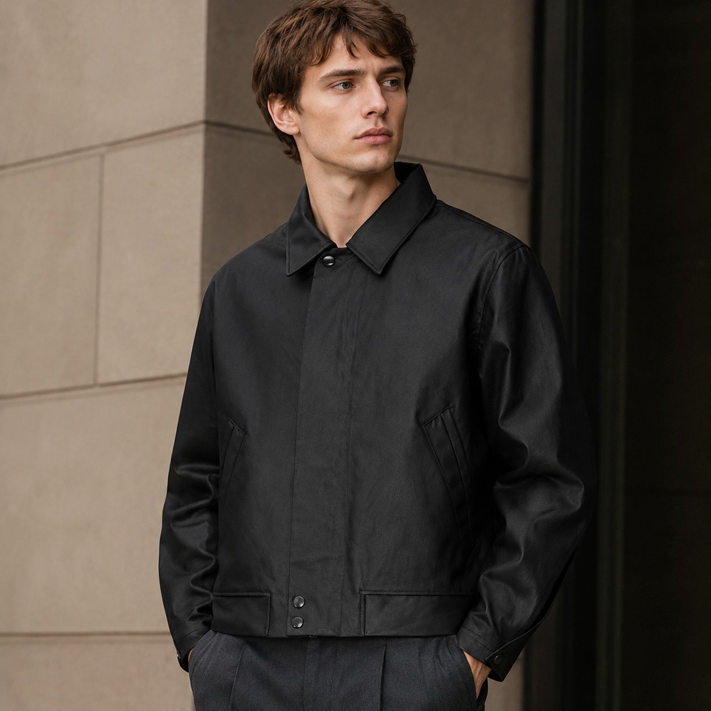 Wrenley Heavy Woven Overshirt