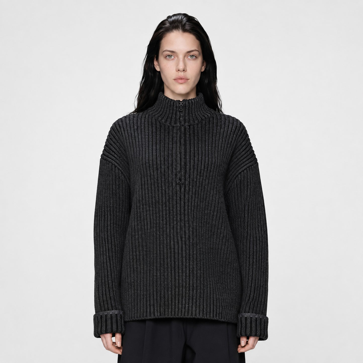 Cleo Half Zip Knit