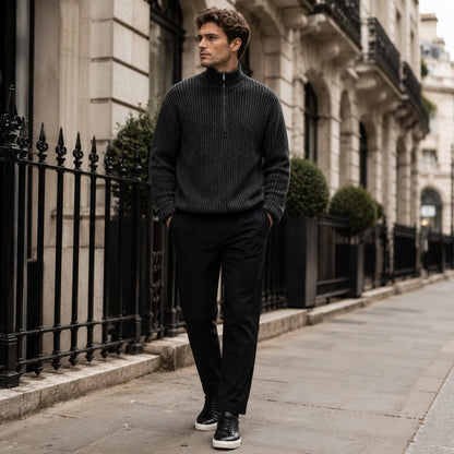 Cleo Half Zip Knit