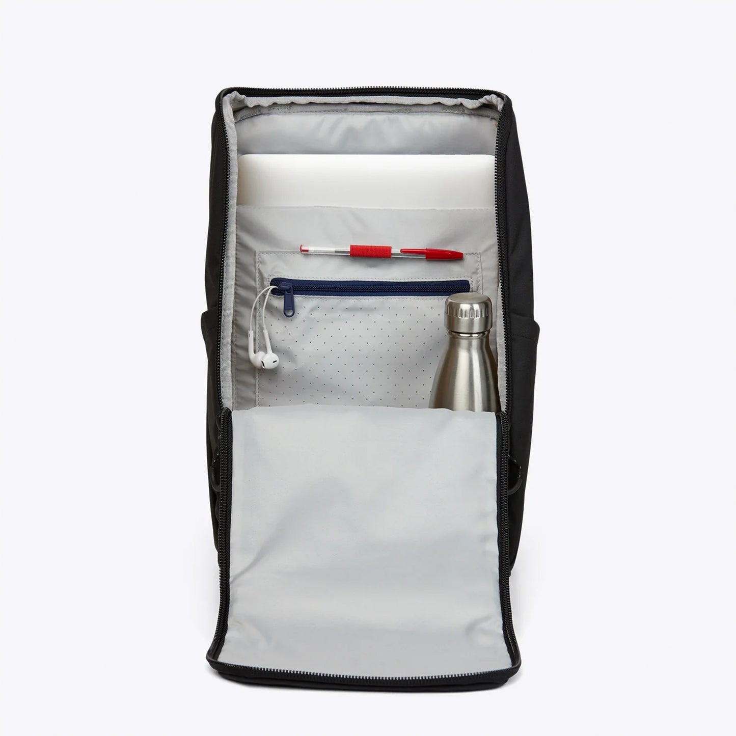 Weft Black Backpack