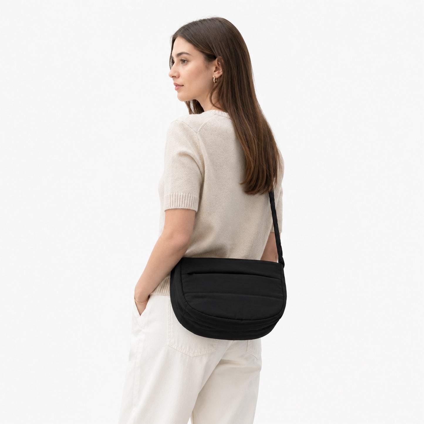 Selune Soft Puff Crossbody Bag