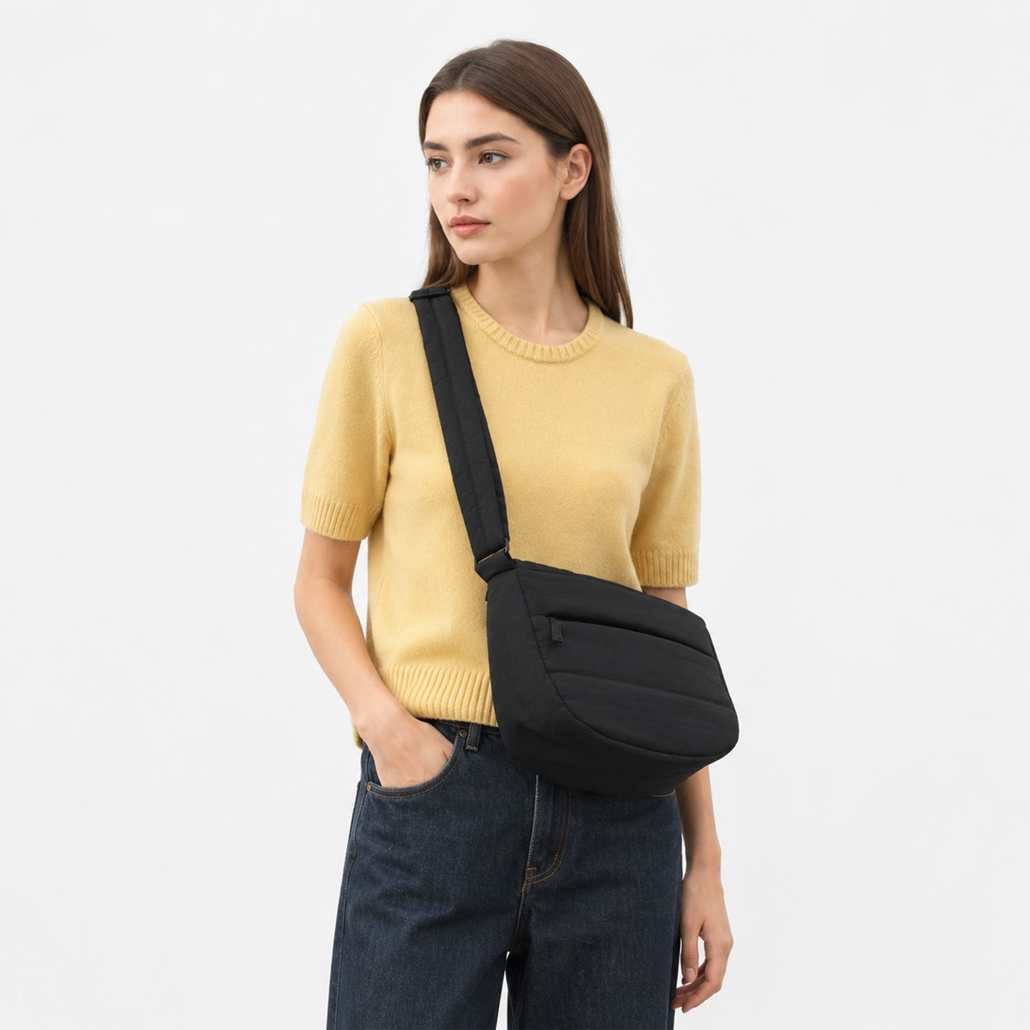 Selune Soft Puff Crossbody Bag