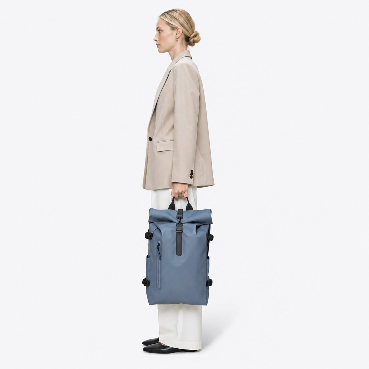 Renton Rolltop Large Blue Dusk Backpack