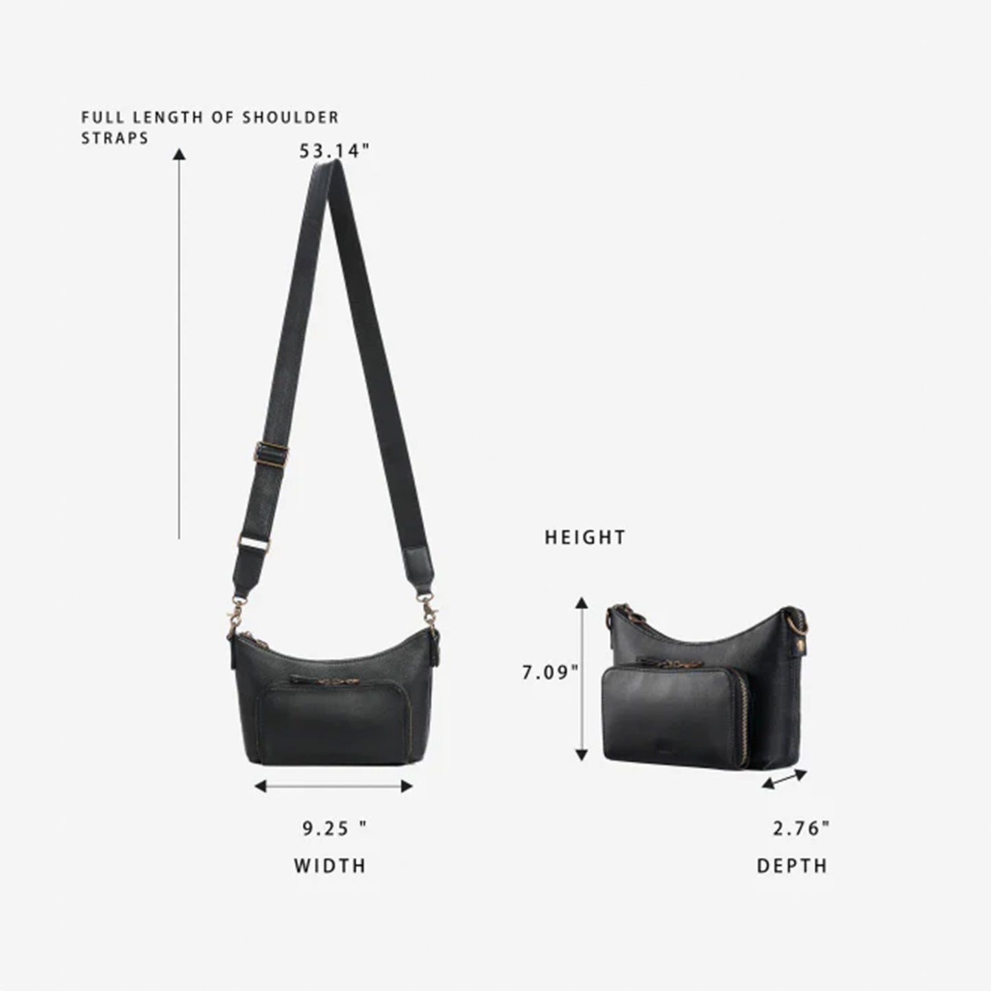 Avery Leather Crossbody Bag