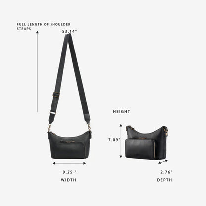 Avery Leather Crossbody Bag