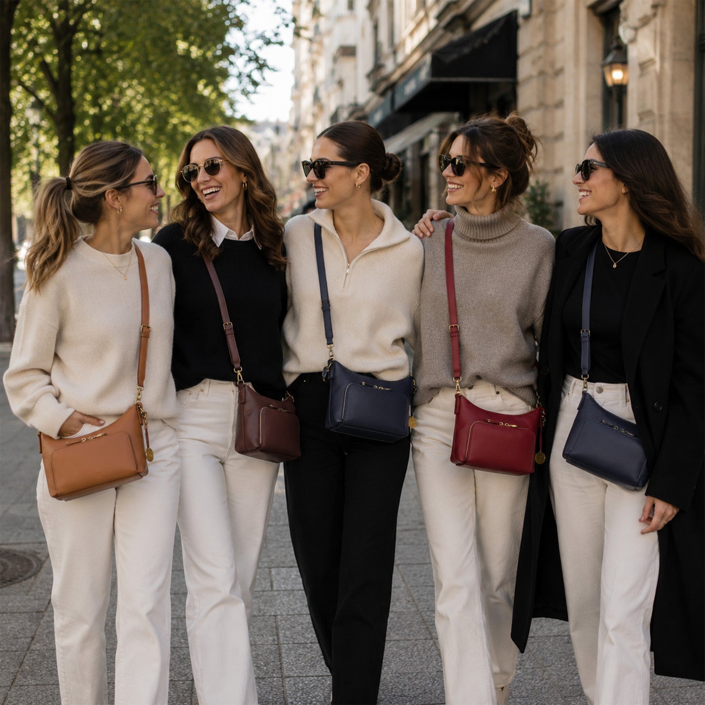Avery Leather Crossbody Bag